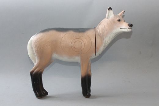 Franzbogen Coyote laufend 3D-Tier